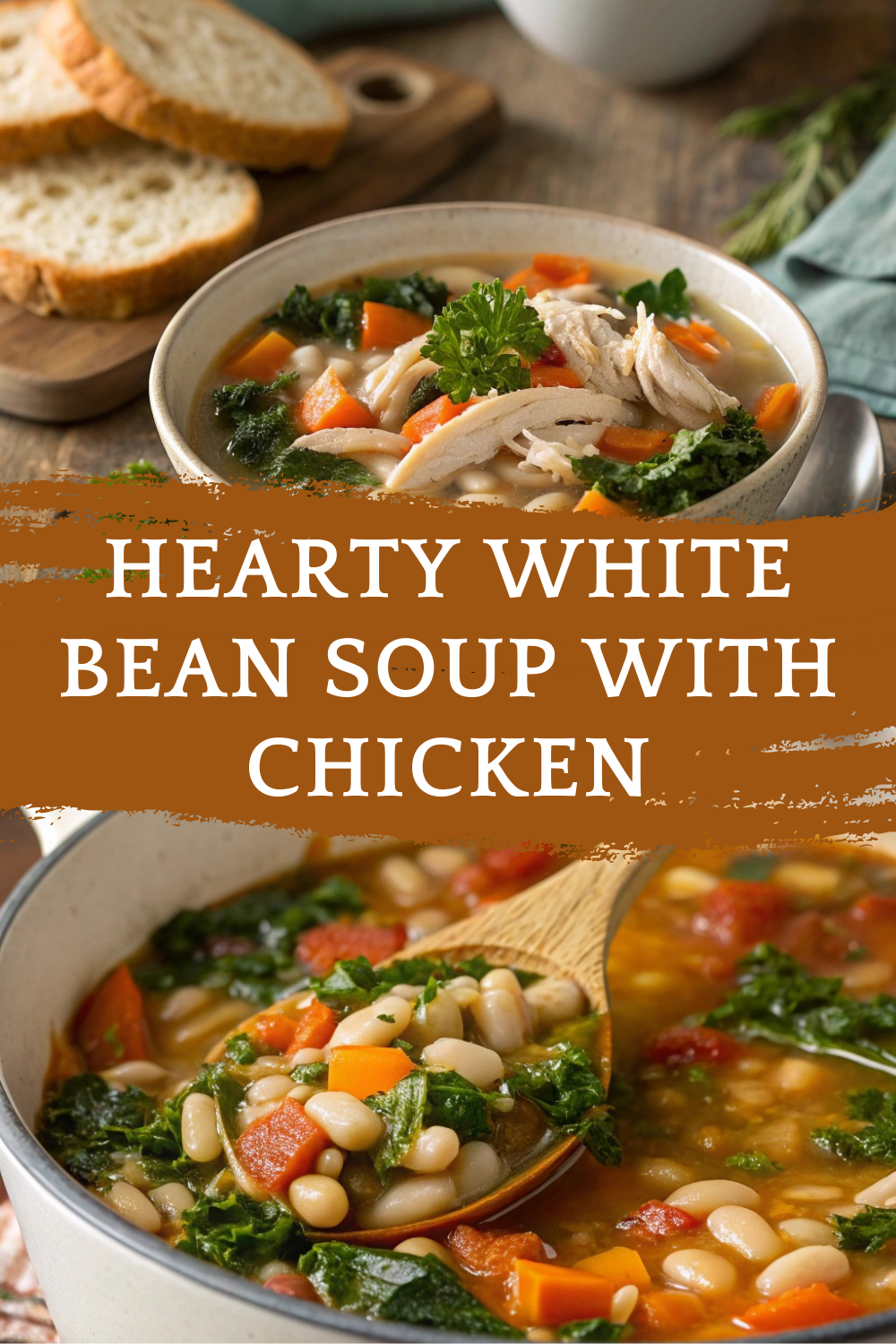 Hearty White Bean Soup with Chicken – Comfort in a Bowl