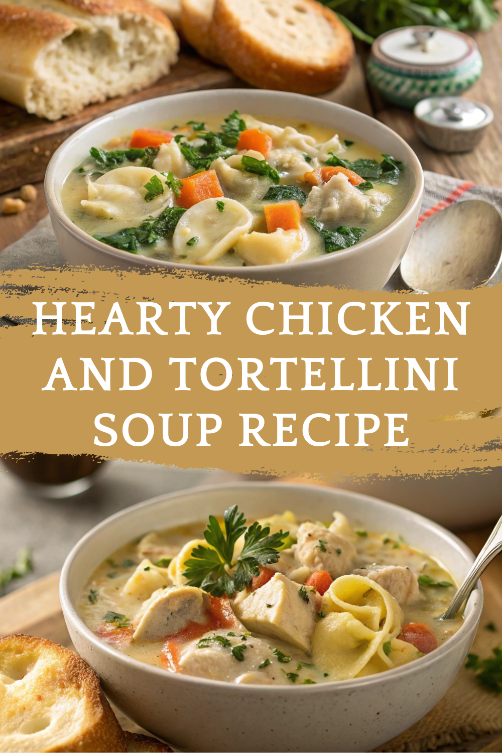 Hearty Chicken and Tortellini Soup Recipe