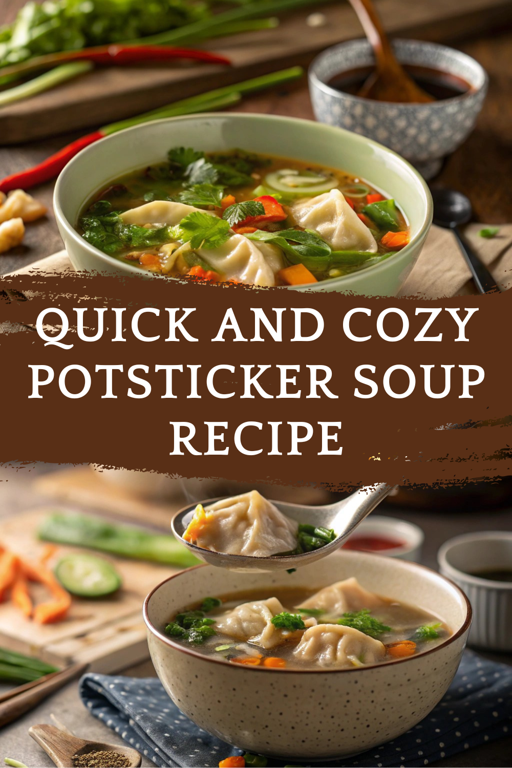 Quick and Cozy Potsticker Soup Recipe