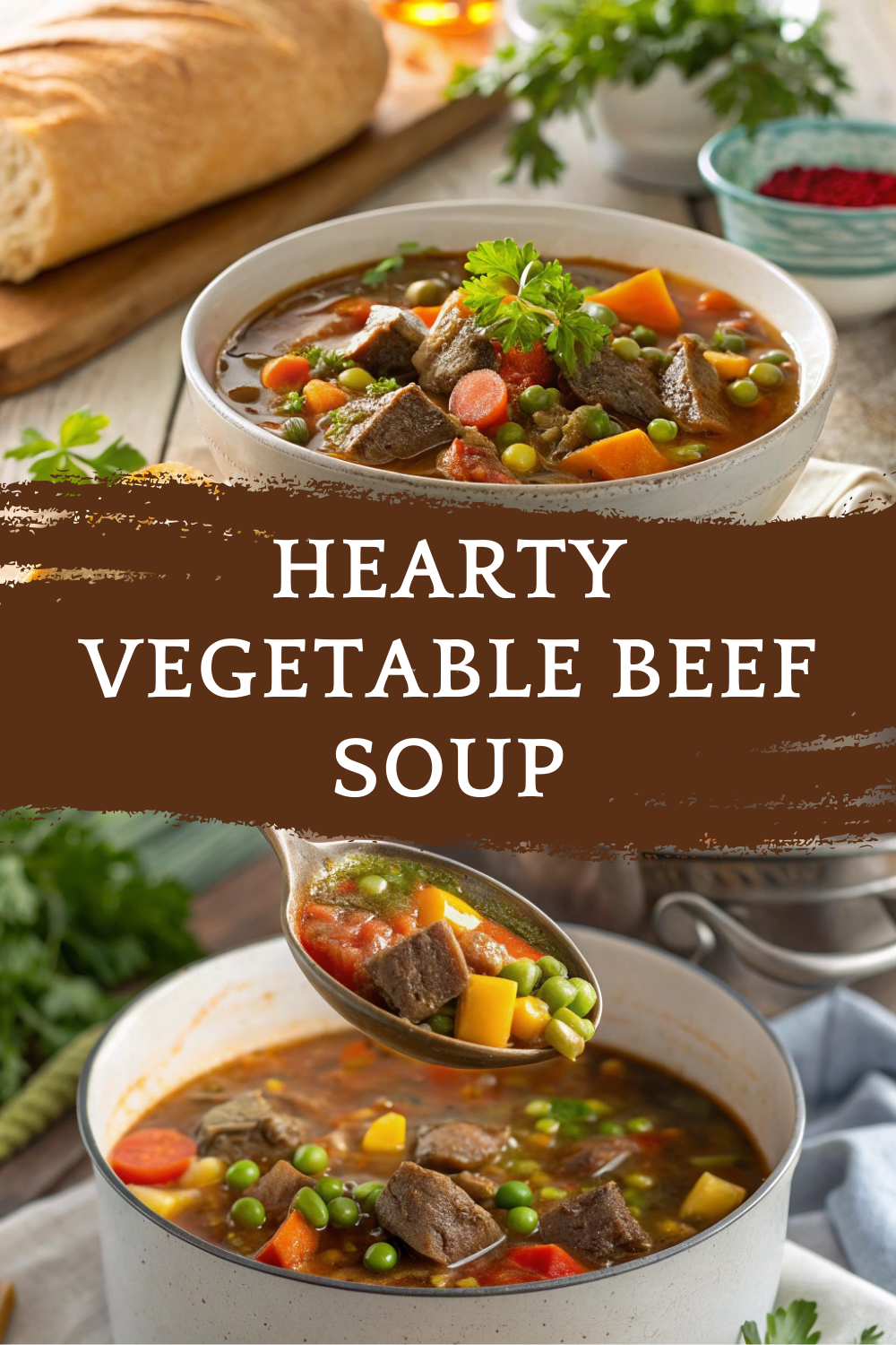 Hearty Old-Fashioned Vegetable Beef Soup